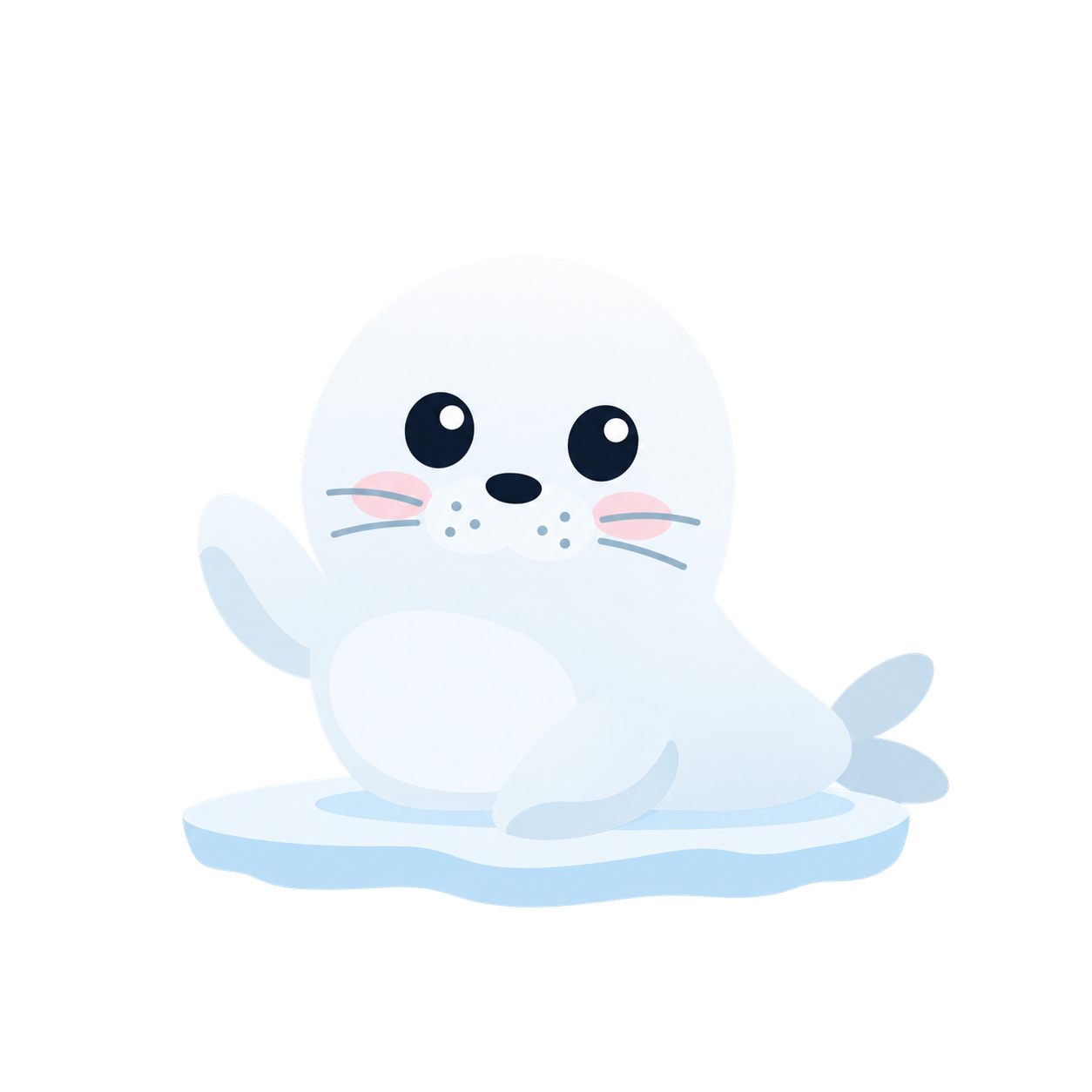 Тюлень Seal VPN приветственно машет